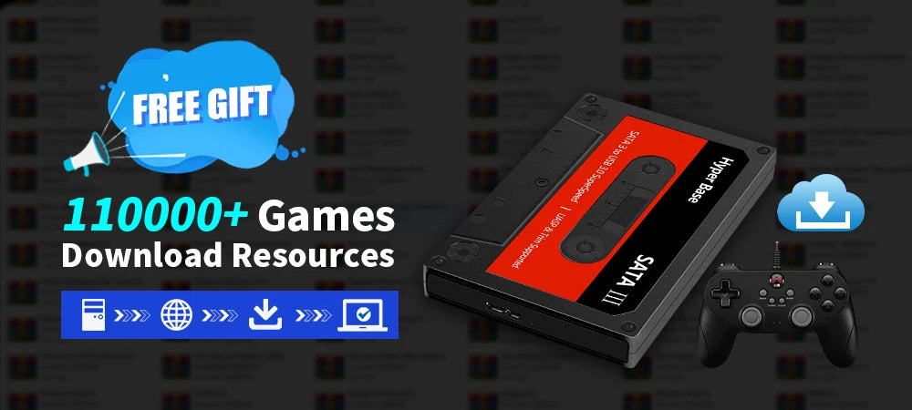 Batocera 35.linux 500G HDD externo juego disco duro consolas de juegos más de 48000 juegos para PSP/MAME/N64/DC/3DO/NES para PC/portátil/Mac