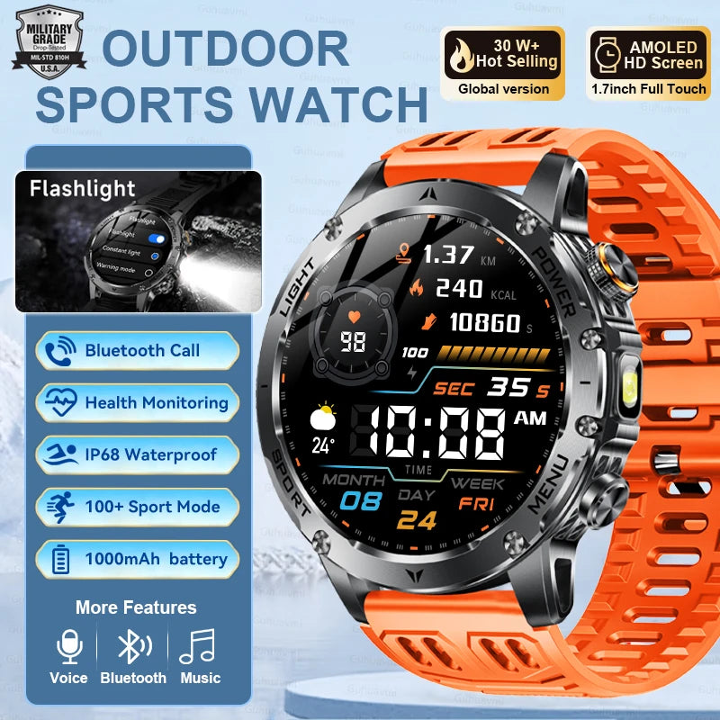 Reloj Inteligente T-REX3 con GPS y Batería 1000mAh