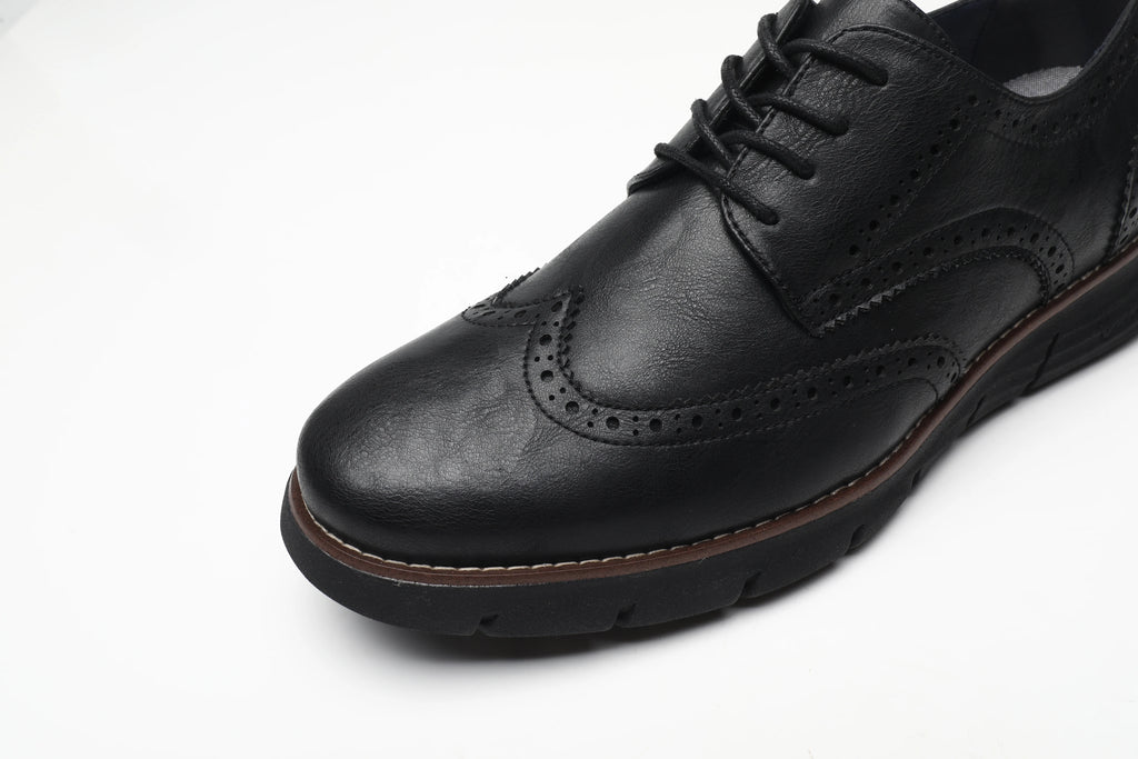 Zapatos Casuales de Cuero para Hombre con Cordones