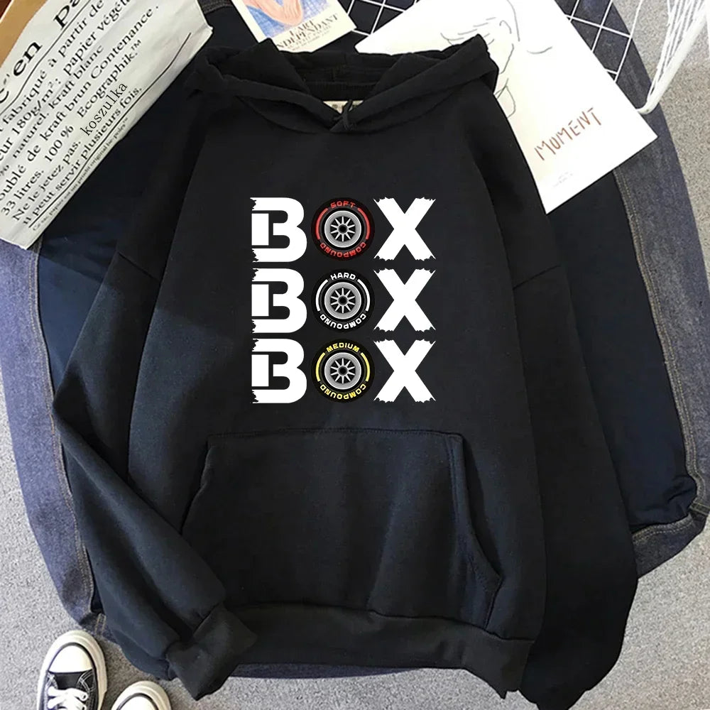 Hoodie Estampado con Capucha para Hombre - Estilo Casual Y2K