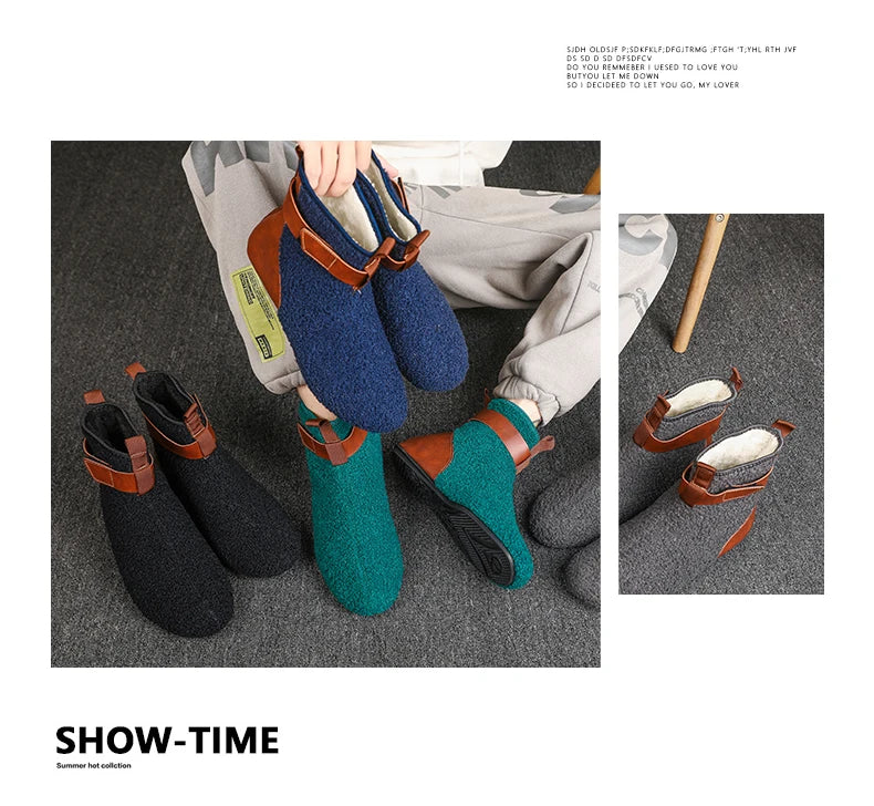 YRZL, zapatos para hombre, botas de invierno para hombre, zapatillas cálidas para hombre, zapatos planos suaves antideslizantes, zapatos casuales para hombre, cómodas zapatillas de interior para el hogar para hombre