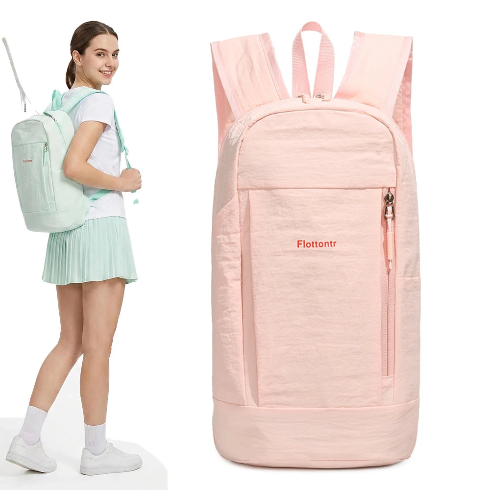 Mochila Pequeña y Ligera para Exteriores con Hebilla de Pecho, Mochila Espaciosa de Nailon, Bolso Resistente para Viajes de Fin de Semana y Vida Universitaria