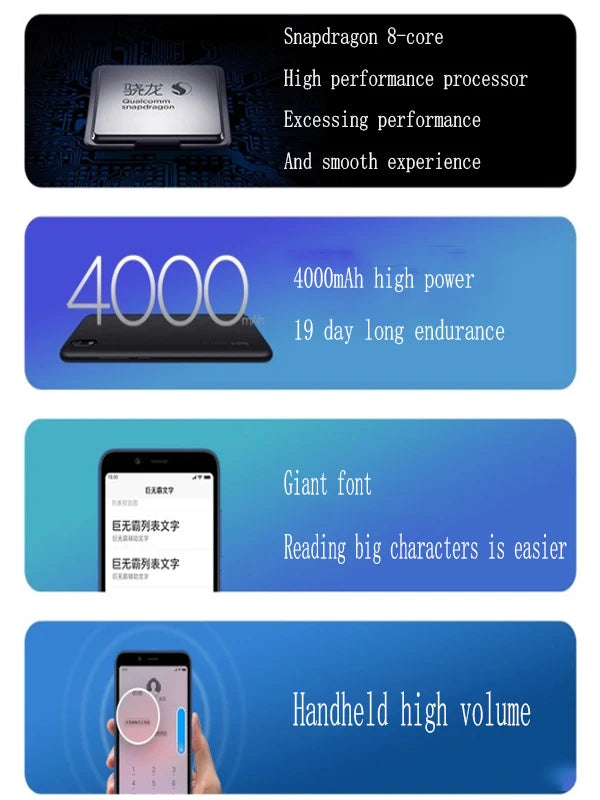 Xiaomi-teléfono inteligente Redmi 7A, dispositivo con firmware Global, 4G, 5,45 pulgadas, 1440x720, 13MP, Qualcomm, Snapdragon 439, reconocimiento facial, usado