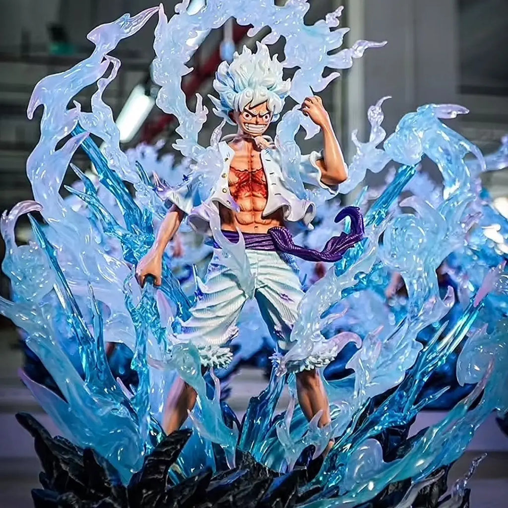 Figura de Anime JT de una pieza de 30cm, estatua de Nika Luffy Force Max, modelo de figura de acción, decoración de escritorio de PVC, colección Figma, regalos de juguete