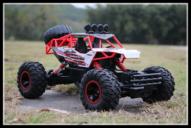 Auto Teledirigido 4WD 1:12/1:16 Buggy RC Todoterreno con Luces LED