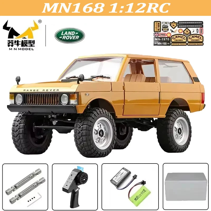 MN82 MN82S Toyota Rc 4x4 Rc CAR 2,4g 1/12 escala completa todoterreno Control remoto coche trepador de control remoto coche de juguete para regalo