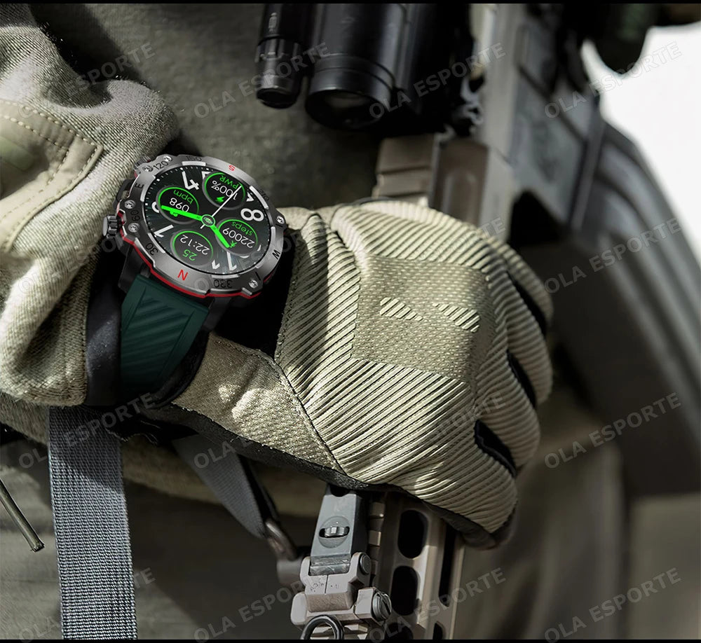 Reloj Inteligente GPS Doble Banda GNSS Militar