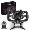 Bloques de Construcción de Volante de Carreras K96253, Modelo MOC DIY, Soporte para Teléfono, Decoración de Escritorio, Regalo Coleccionable para Adultos, Cumpleaños, Festividades