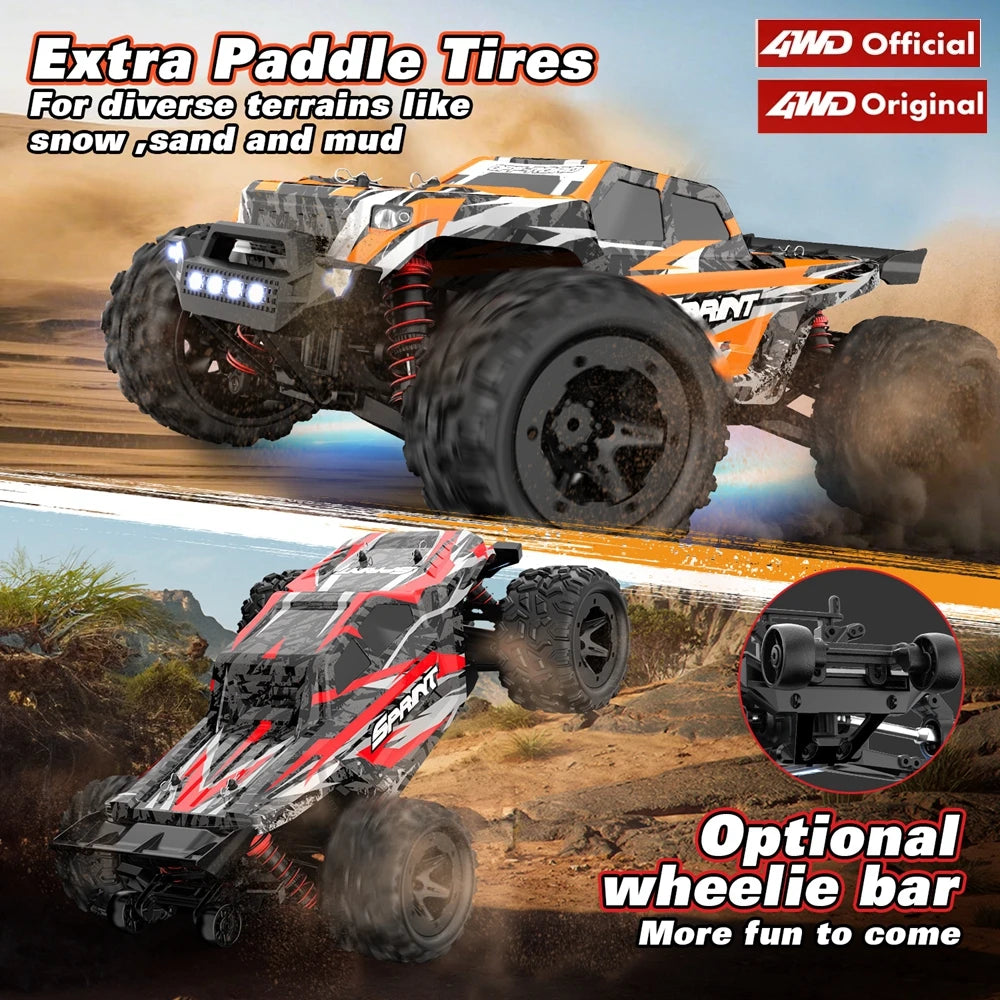 Auto RC 4WD 1:18 Todoterreno Oike 40KM/H Impermeable para Niños