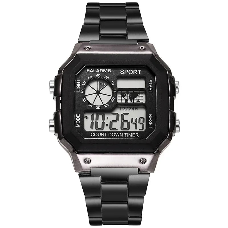 Reloj Deportivo Digital LED YIKAZE para Hombre