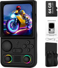 Consola de Juegos Retro Actualizada R36TMAX con Batería de 4000 mAh, Pantalla IPS de 4.0'', Consola de Juegos Retro con Estuche Portátil, Su