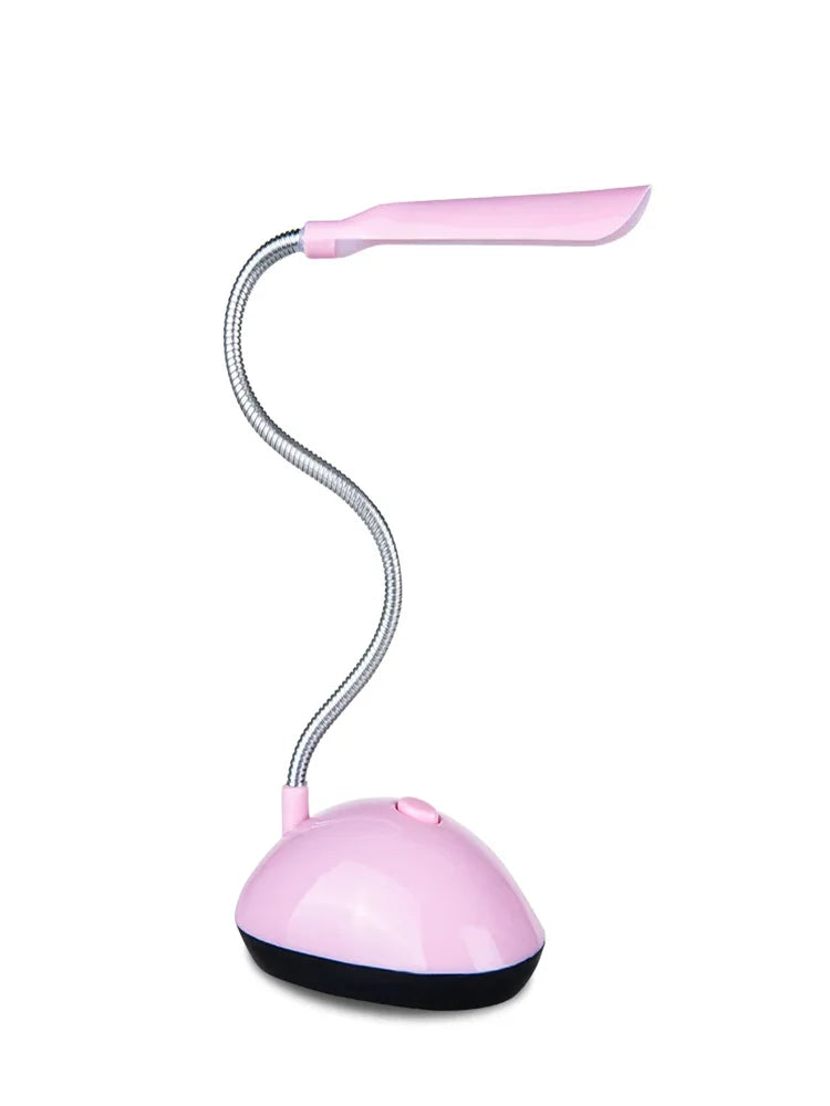 Lámpara LED de Lectura Portátil Flexible para Mesa
