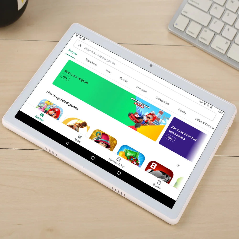 Nueva Tablet Google de 10.1 Pulgadas, Octa Core, 4GB RAM, 64GB ROM, Android, Doble SIM, Red 3G, Bluetooth, Wifi, 6000mAh