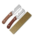 2 piezas de rebanador y rallador de acero inoxidable de primera calidad, pelador multifuncional de verduras y frutas de alta resistencia, herramienta de cocina de acero inoxidable