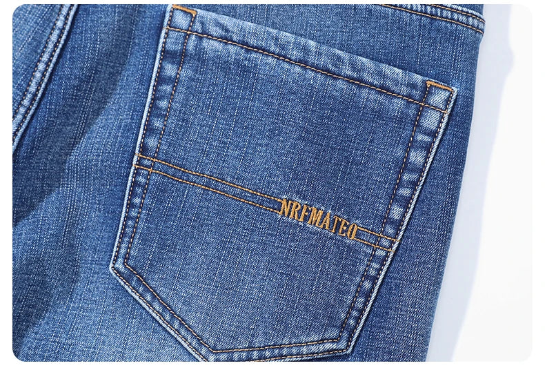 Pantalones Vaqueros de Invierno para Hombre, Terciopelo, Talla Grande 42-44