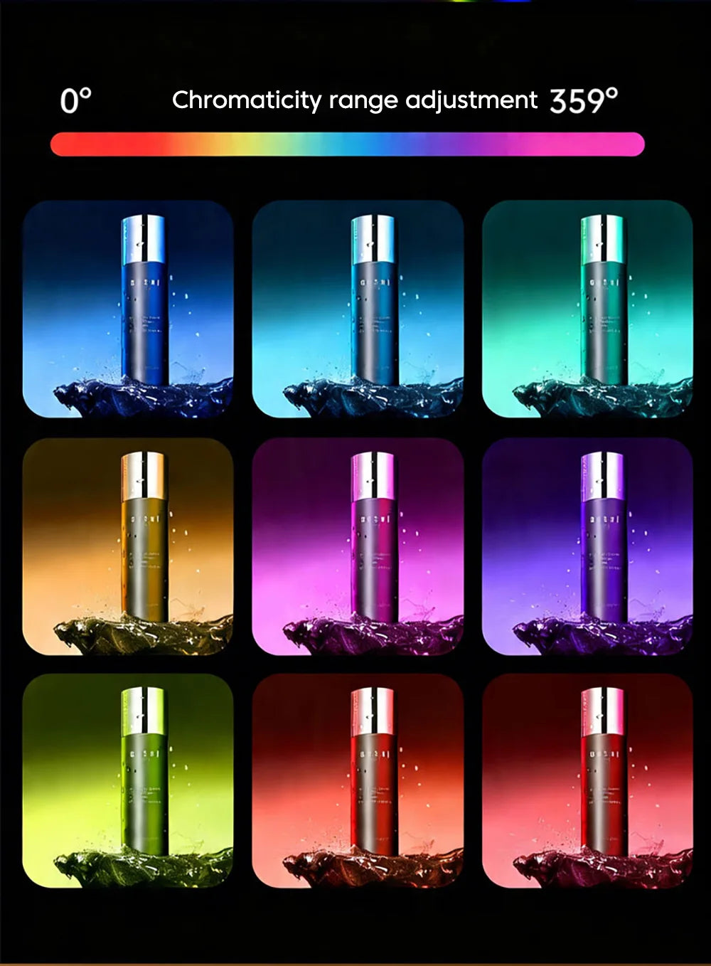 Mini Lámpara LED Portátil con Clip para Selfies, Recargable, 3 Modos, Brillo Ajustable, Apta para Teléfonos Móviles y Computadoras