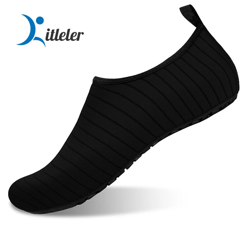 Zapatos Acuáticos para Hombre, Ligeros para Playa y Natación