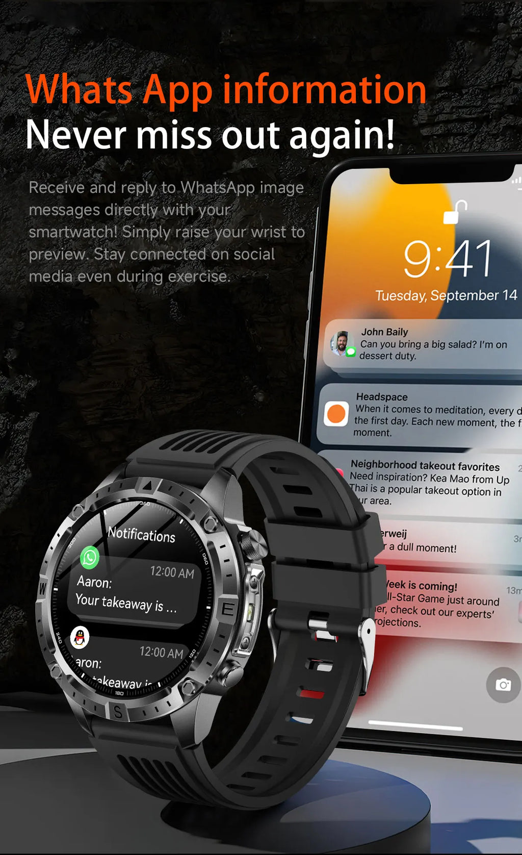 Reloj Inteligente Deportivo con GPS, Mapa Offline y Pantalla AMOLED