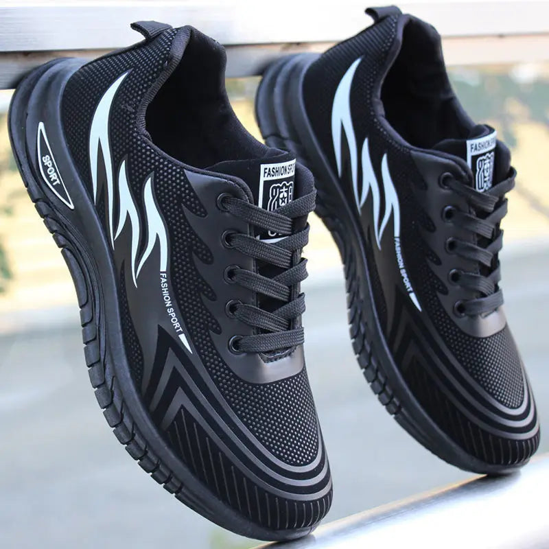 Nuevos zapatos deportivos transpirables, zapatillas informales para hombre, zapatillas antideslizantes resistentes al desgaste para correr, zapatos para hombre al aire libre