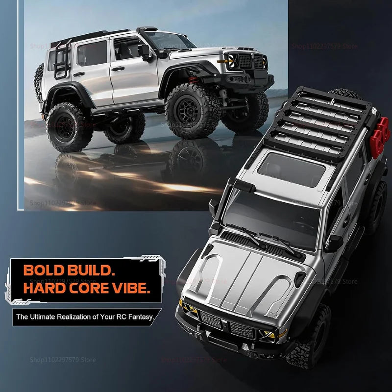 Crawler RC a escala 1/12 MN-300: camión todoterreno 4x4 con control remoto de 2,4 GHz. Modelo MN300 para niños y adultos, ideal como regalo para aficionados