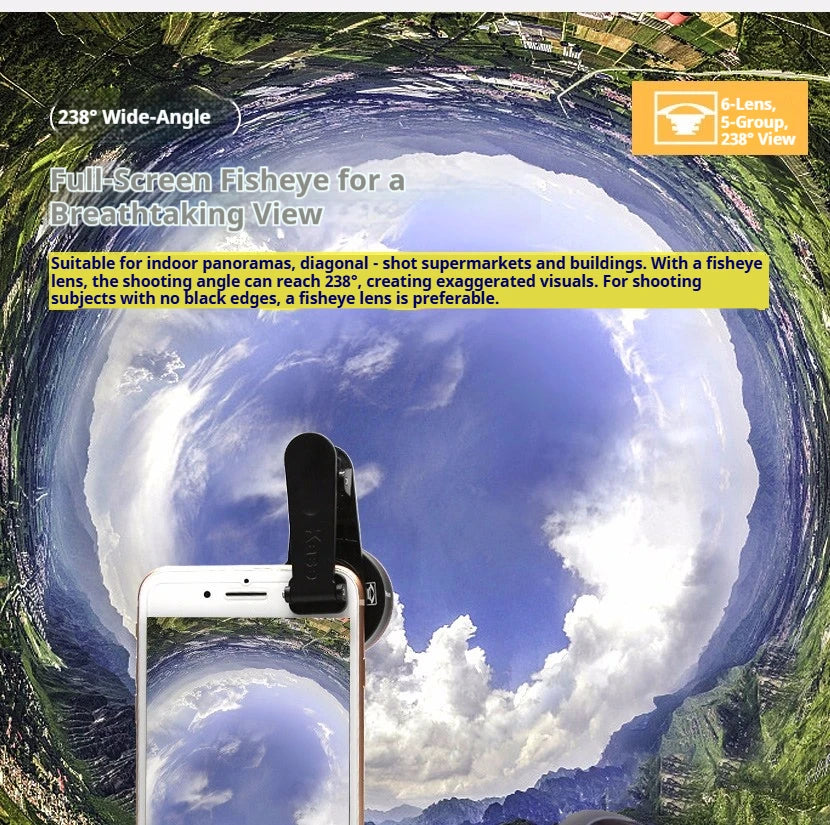 Filtro CPL Kase con Clip para Smartphone y Lente Macro Pro