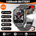 LIGE Reloj Inteligente Militar 1400mAh IP68