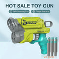 2026. Pistola de juguete lanzadora de balas blandas Mini 8289A con expulsión de casquillos, bláster de balas de espuma Airsoft para exteriores CS para niños