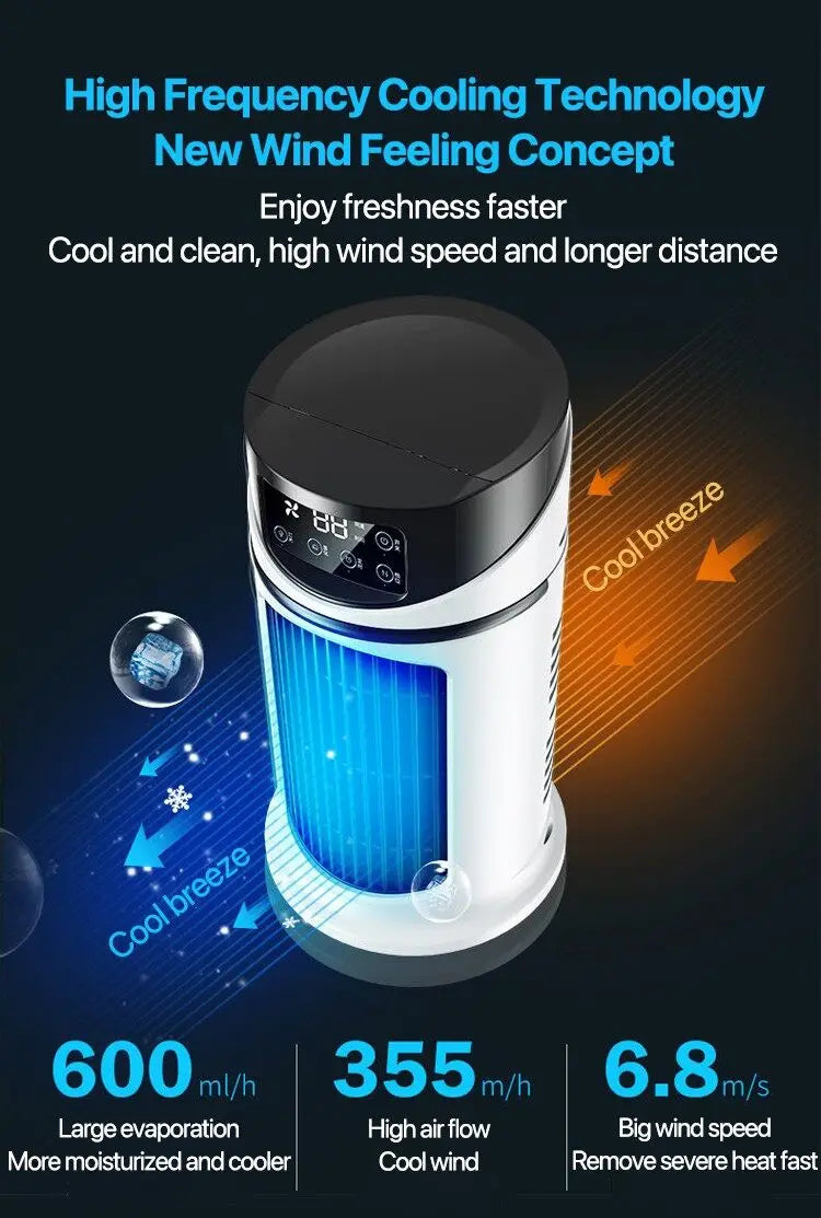 Mini Enfriador de Aire Portátil USB