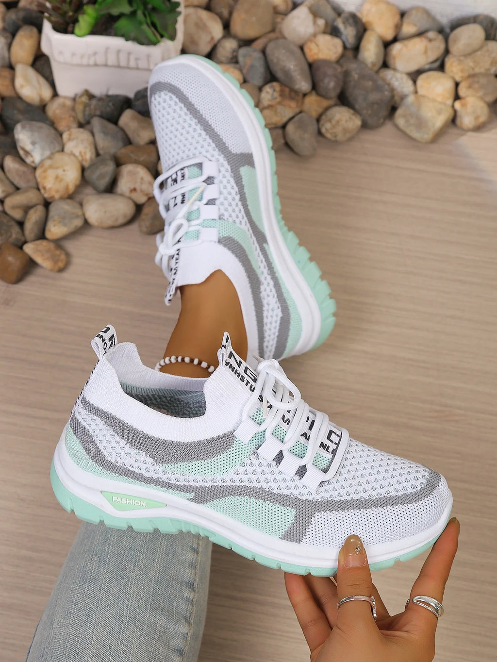 Zapatillas Informales de Lona para Mujer con Cordones