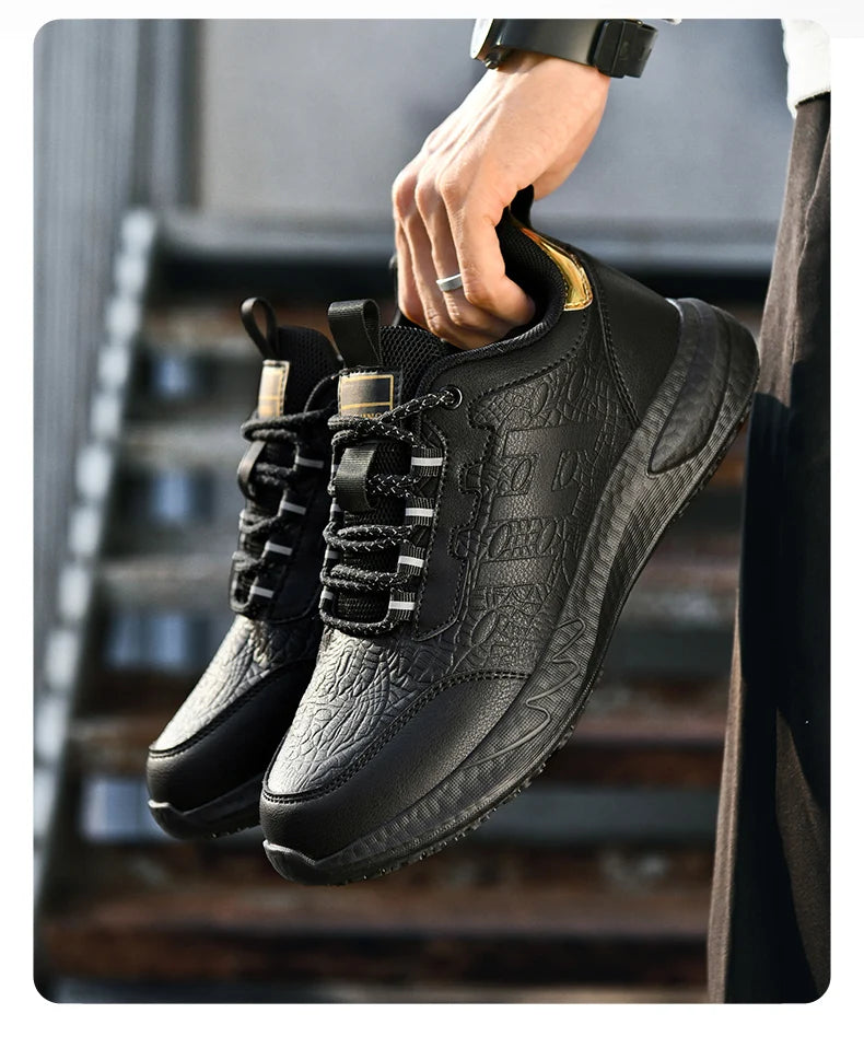 Zapatos de Cocina para Hombre — Antideslizante, Impermeables y Transpirables