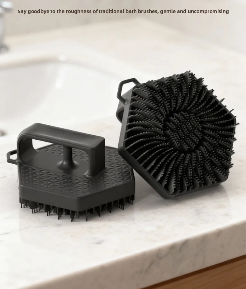 Cepillo de Ducha de Silicona para Masaje Corporal