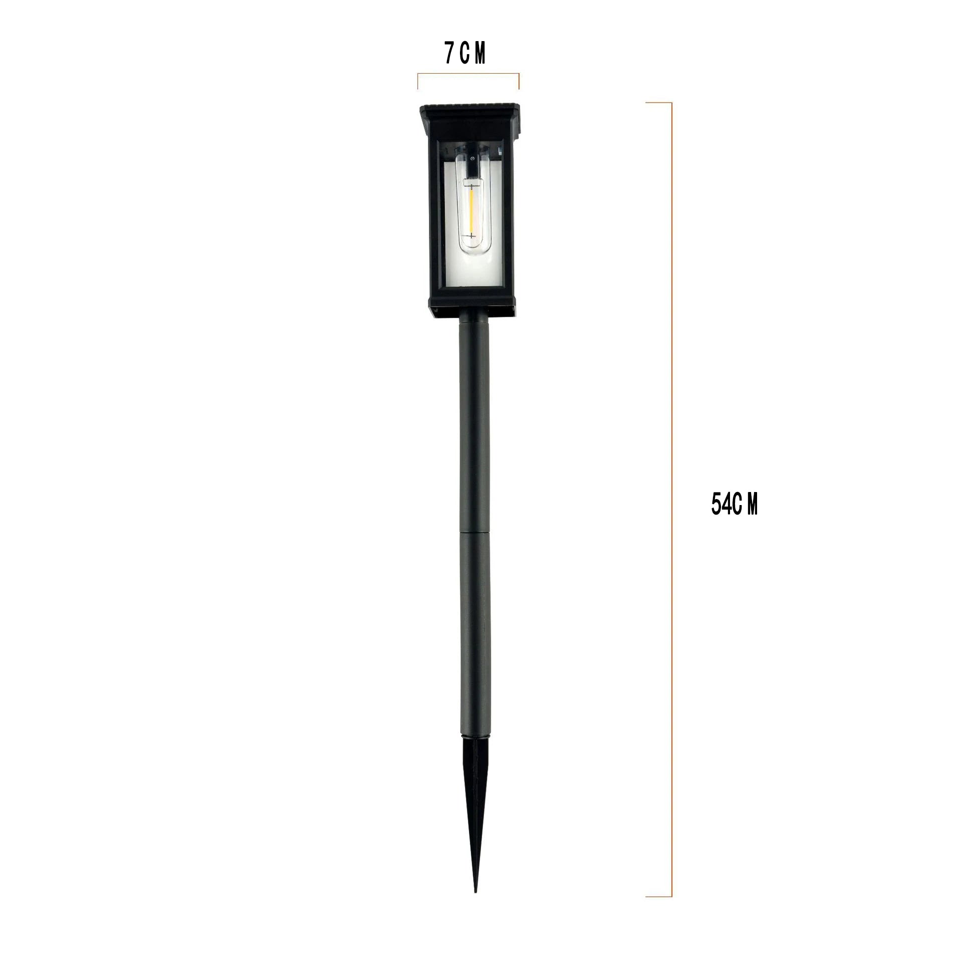 Luces Solares de Camino para Jardín Impermeables IP65, Pack de 1 a 6