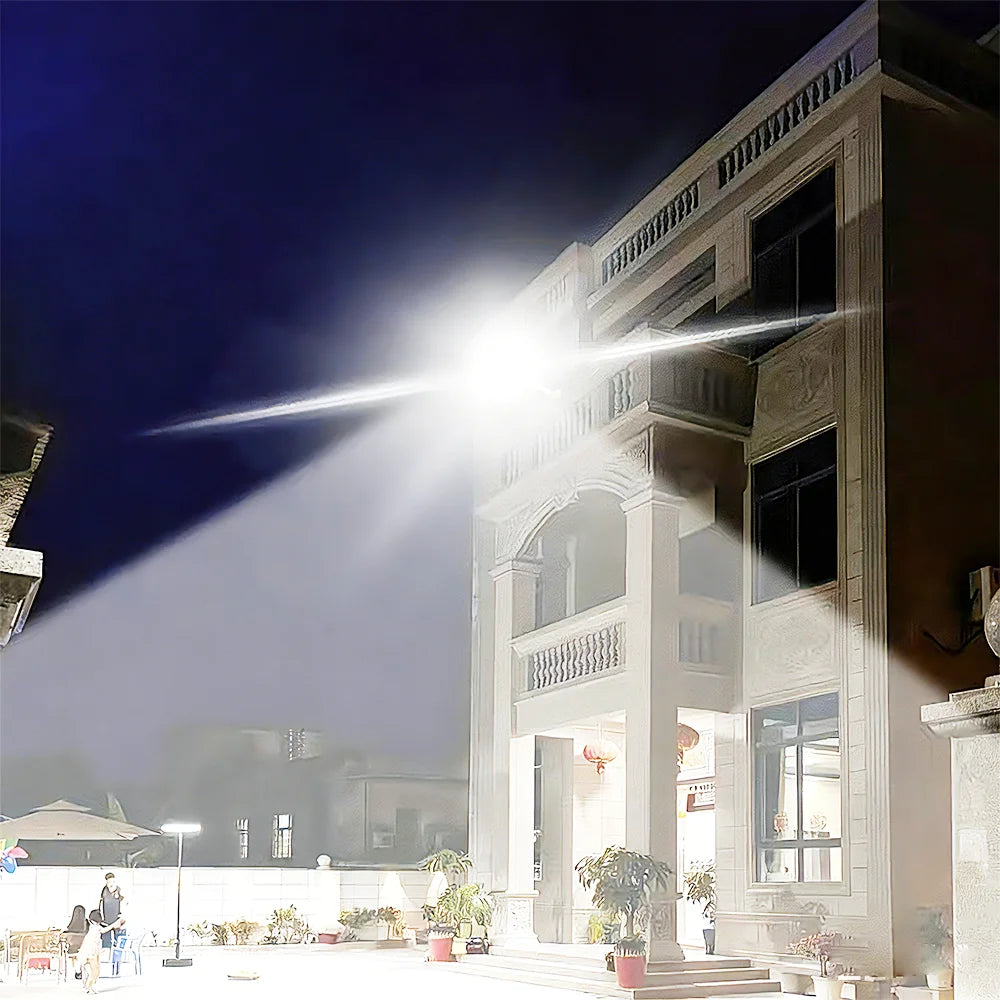 Lámpara Solar LED para Jardín con Sensor de Movimiento IP65