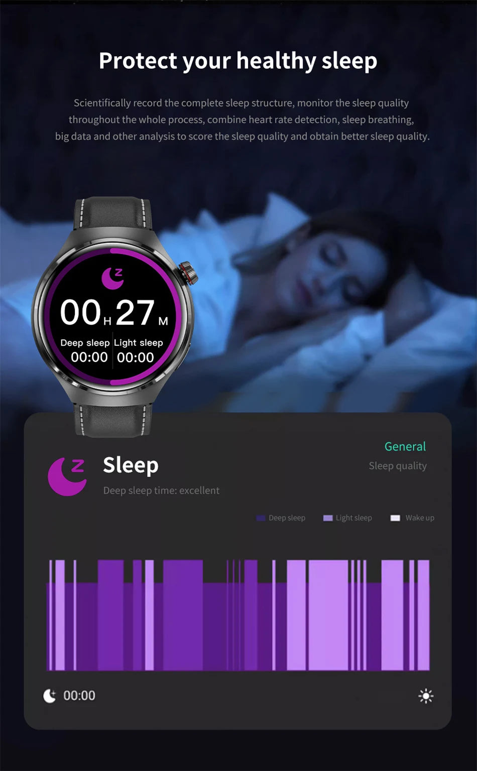 Reloj Inteligente 4 Pro GPS AMOLED Bluetooth