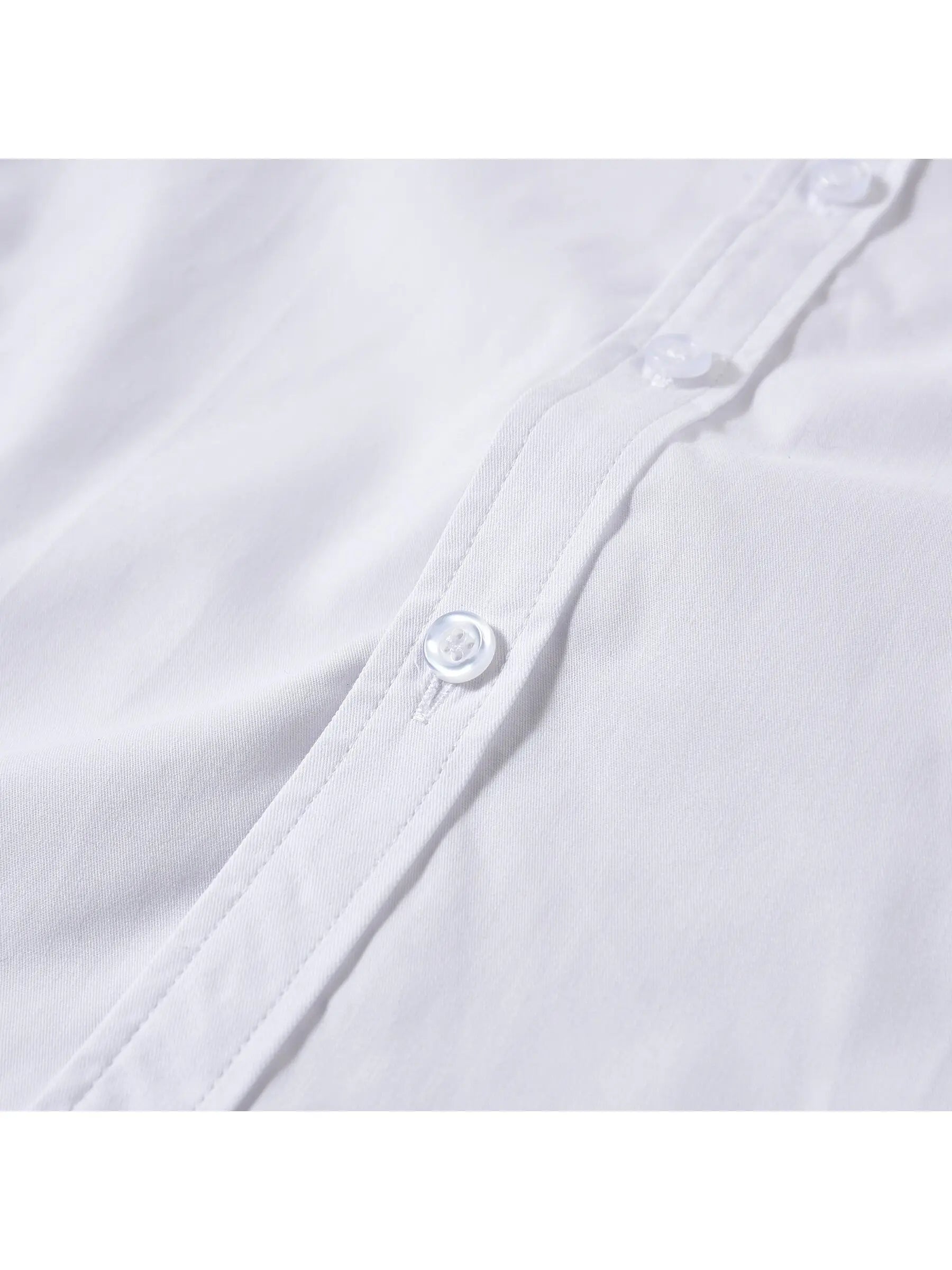 Camisas blancas de manga larga para niños, uniformes escolares