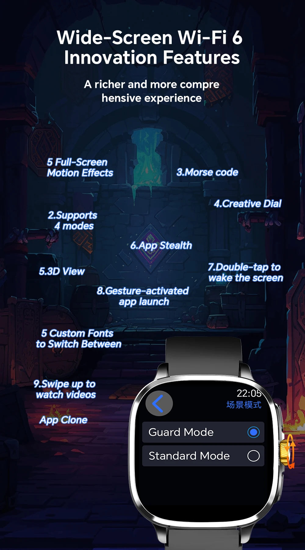 Reloj Inteligente S99 5G Android 13 NFC
