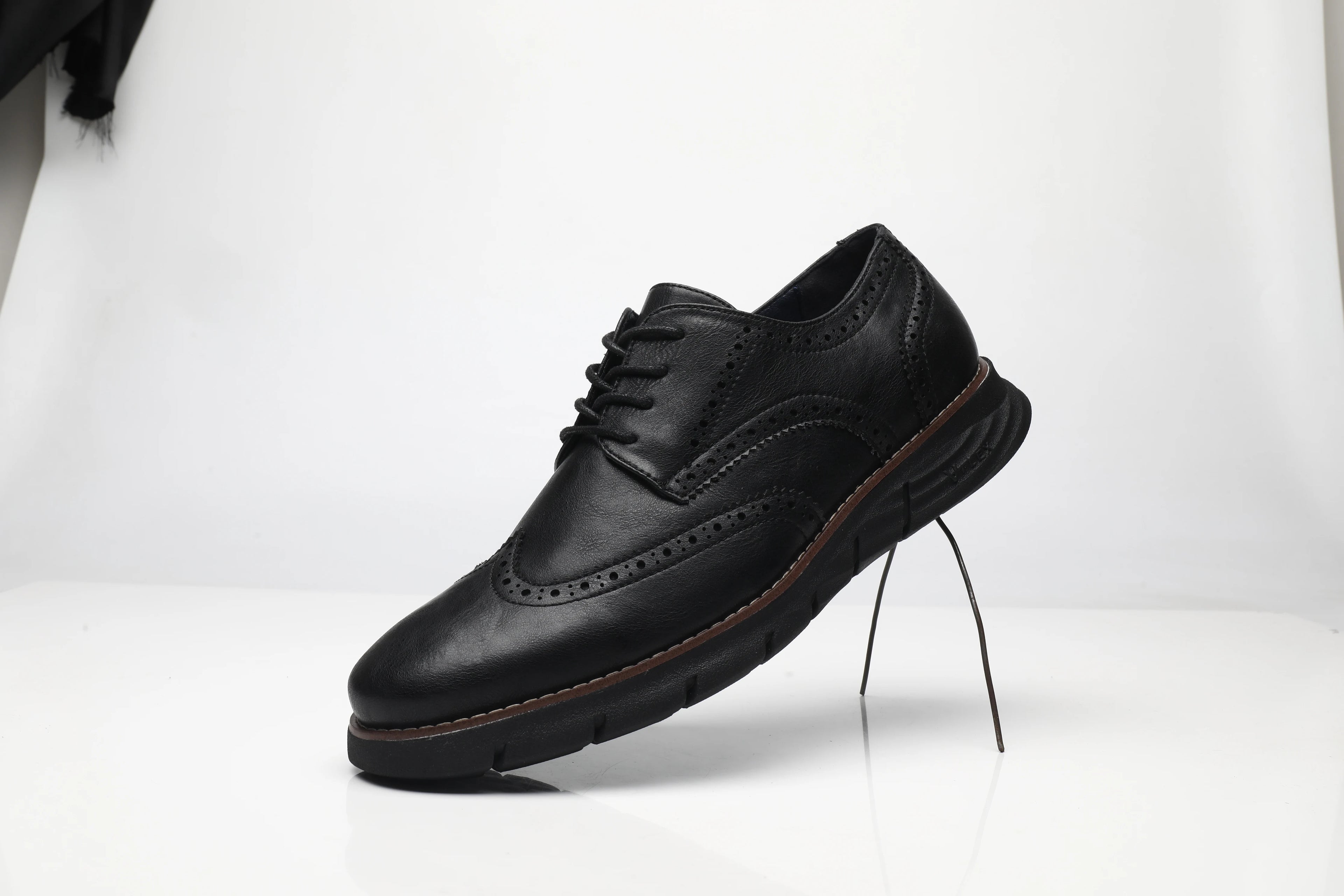 Zapatos Casuales de Cuero para Hombre con Cordones