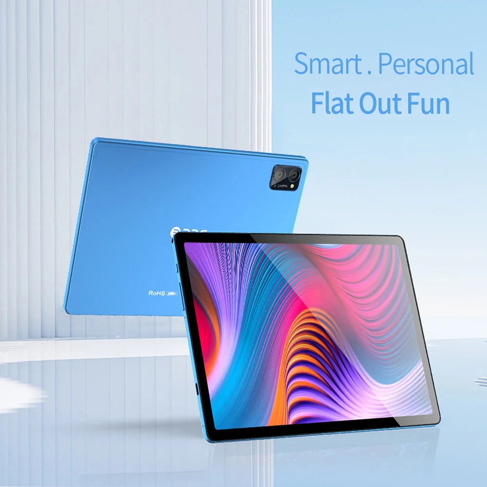 BDF-Y7 nuevo 5G Pad tabletas de 10,1 pulgadas Octa Core 8GB + 256GB ROM pantalla HD doble SIM cámaras duales Tablet Pc con teclado ratón
