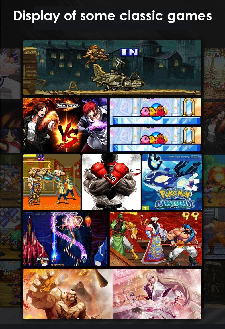 Consola de Juegos Retro LZAKMR X9 1TB con Más de 70,000 Juegos |   Más de 60 Emuladores |   Salida HD 4K |   Caja de Juegos para el Hogar Plug & Play para WII, PSP, PS2 y XBOX