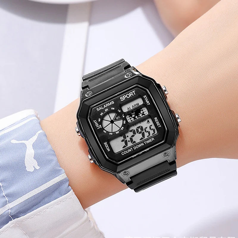 Reloj Deportivo YIKAZE Digital LED con Cuenta Atrás