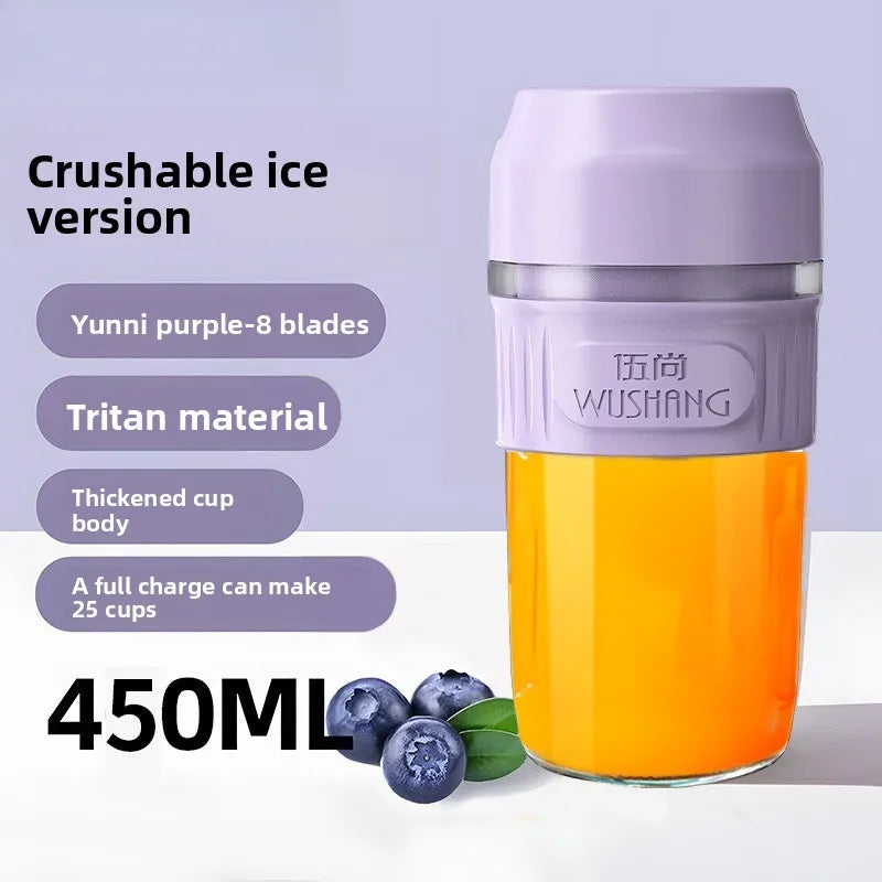 Mini Licuadora Portátil USB Recargable para Smoothies y Viajes