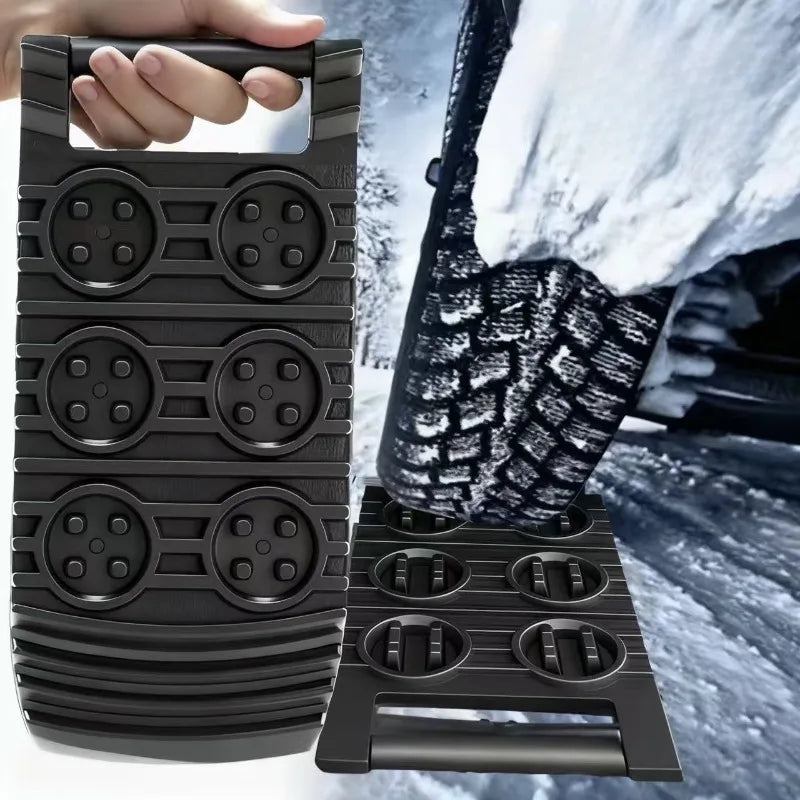 Tablero de Escape de neumáticos de coche, cadenas antideslizantes de emergencia, alfombrilla de tracción, pistas de recuperación, cadena de nieve, pala, rampas, almohadilla de ruedas