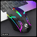 Limei S1 E deportes LED luminoso retroiluminado ratón con cable USB con cable para ordenador portátil de escritorio silencioso ratón para juegos de ordenador de oficina