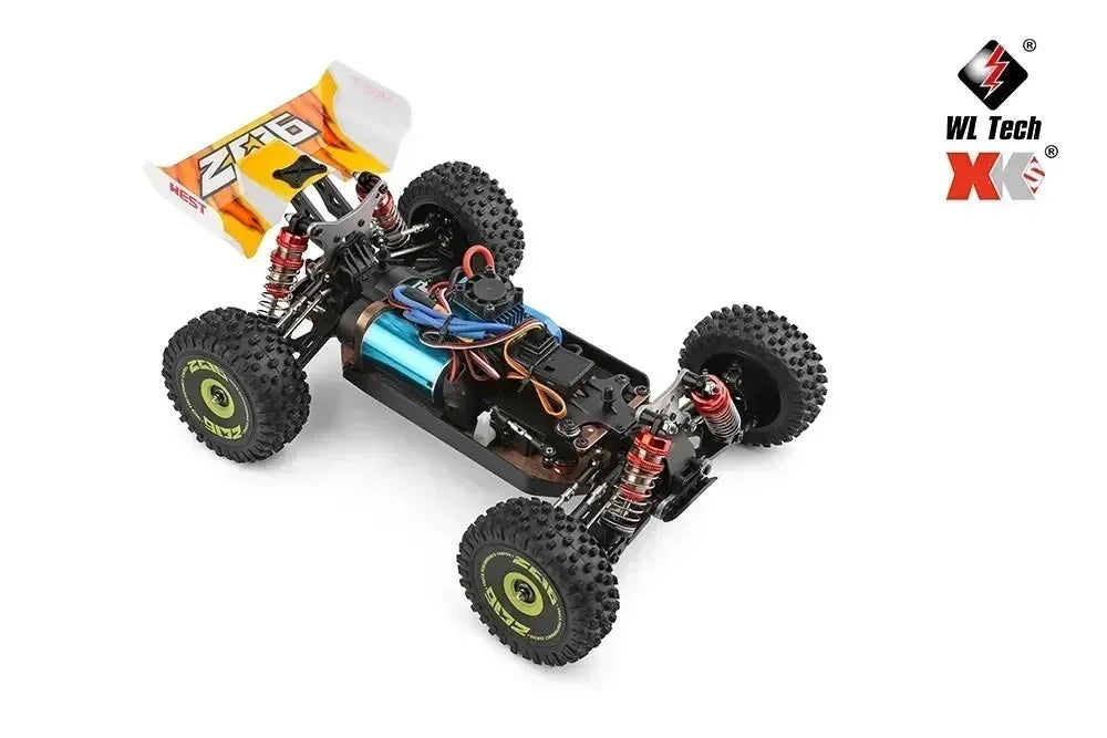 Coche Teledirigido WLtoys Todoterreno 4WD 2.4G hasta 75 km/h