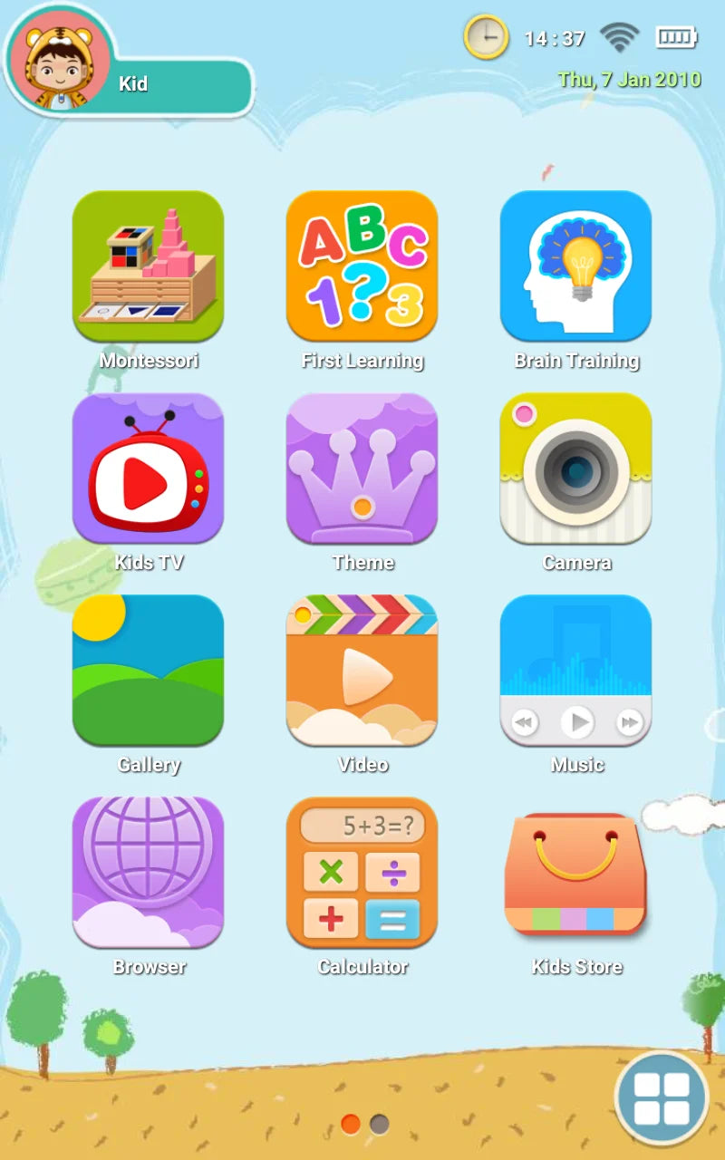 Tabletas Android 9.0 con función de llamadas para niños, 10.1 pulgadas, 2GB de RAM, 32GB de ROM, regalo gratis, funda de silicona, MTK6737 Quad-Core, 1280 x 800 IPS