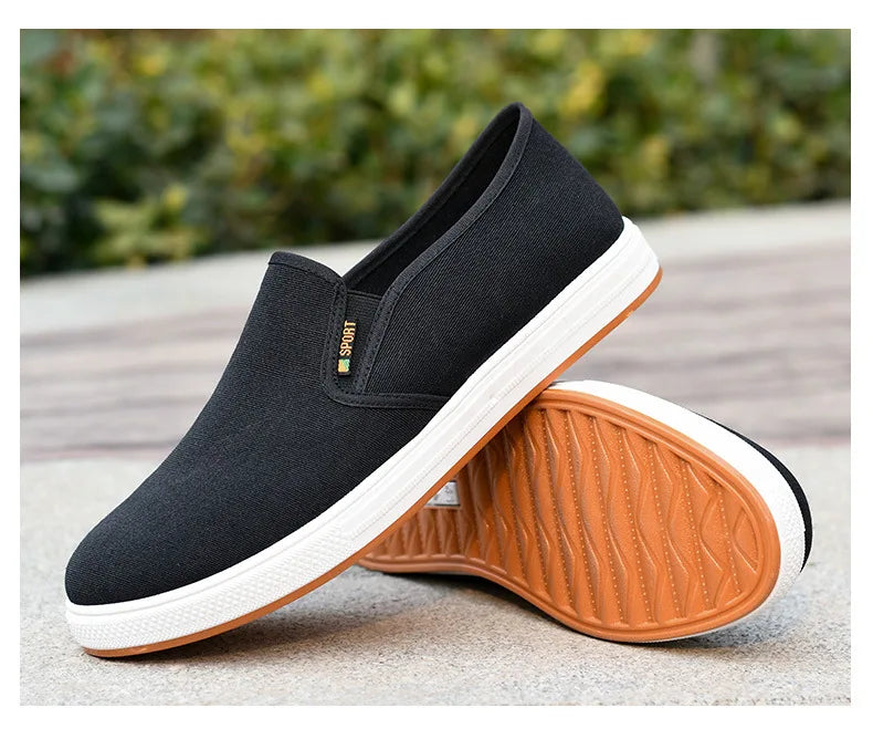 Zapatillas de Lona para Hombre sin Cordones | Livianas y Casuales