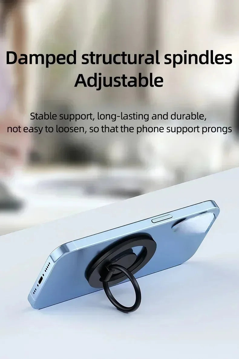 Soporte Magnético para Teléfono de Coche con Anillo, Soporte de Imán Fuerte y Abrebotellas para Magsafe iPhone 17 16 15 14 13 12 Pro Max