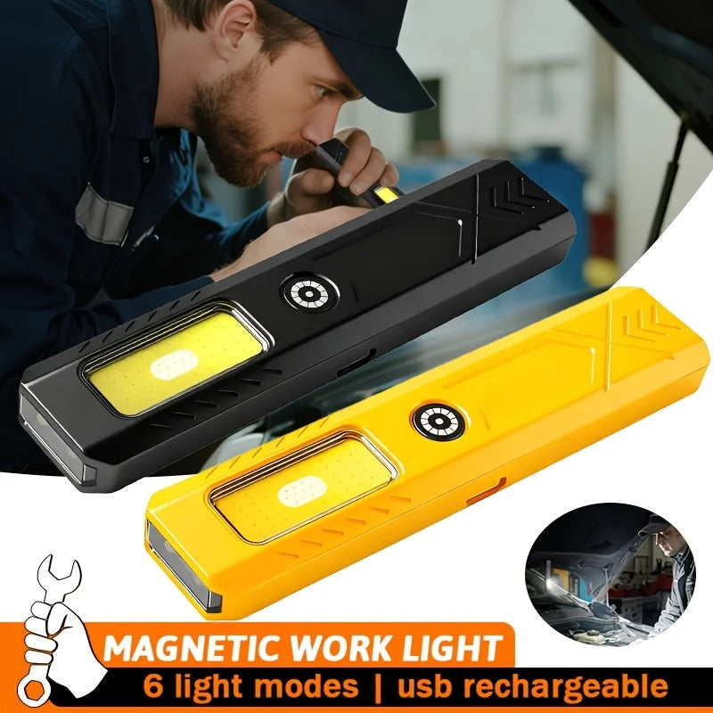 Llavero Linterna LED Mini Recargable Tipo C 550LM Portátil de Bolsillo