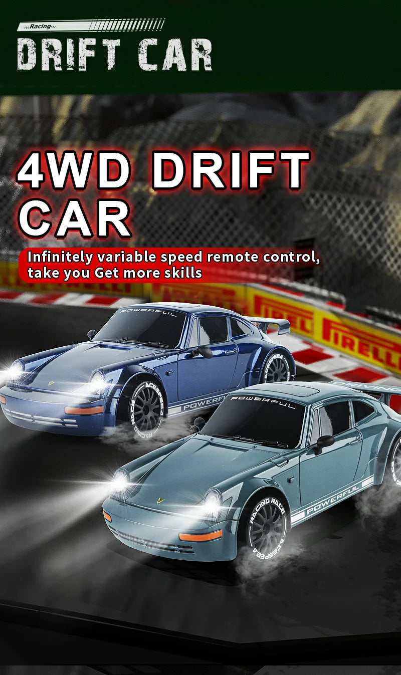Coche RC KF27 1:20 Drift 4WD 2.4G con Luces LED