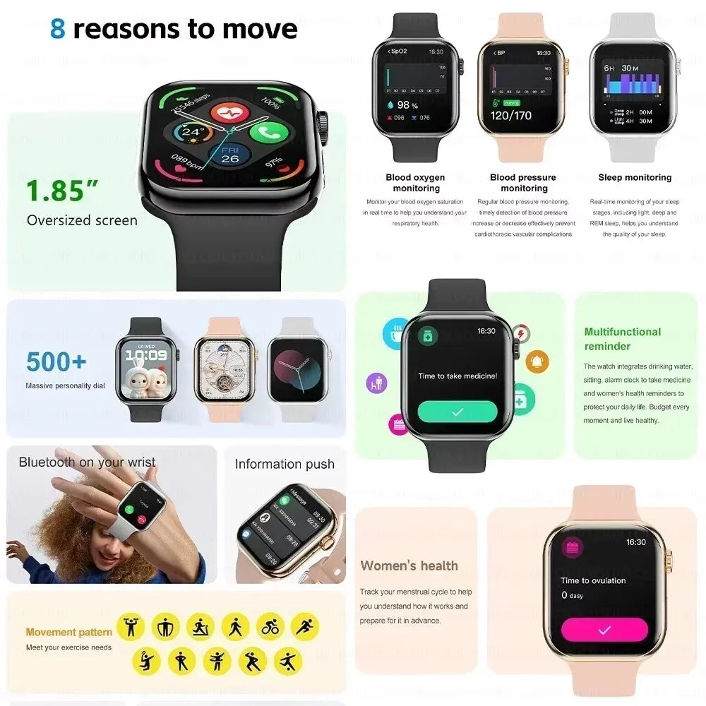 Reloj Inteligente con GPS, AMOLED, Música y Sonido Envolvente 3D